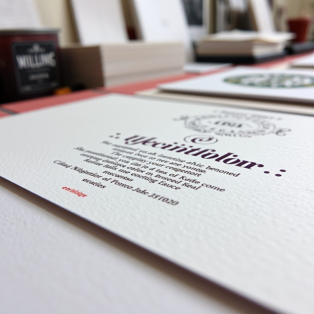 Custom Invitation Sample